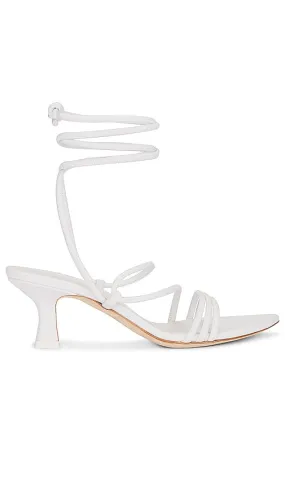 3JUIN Dafne Sandal in White