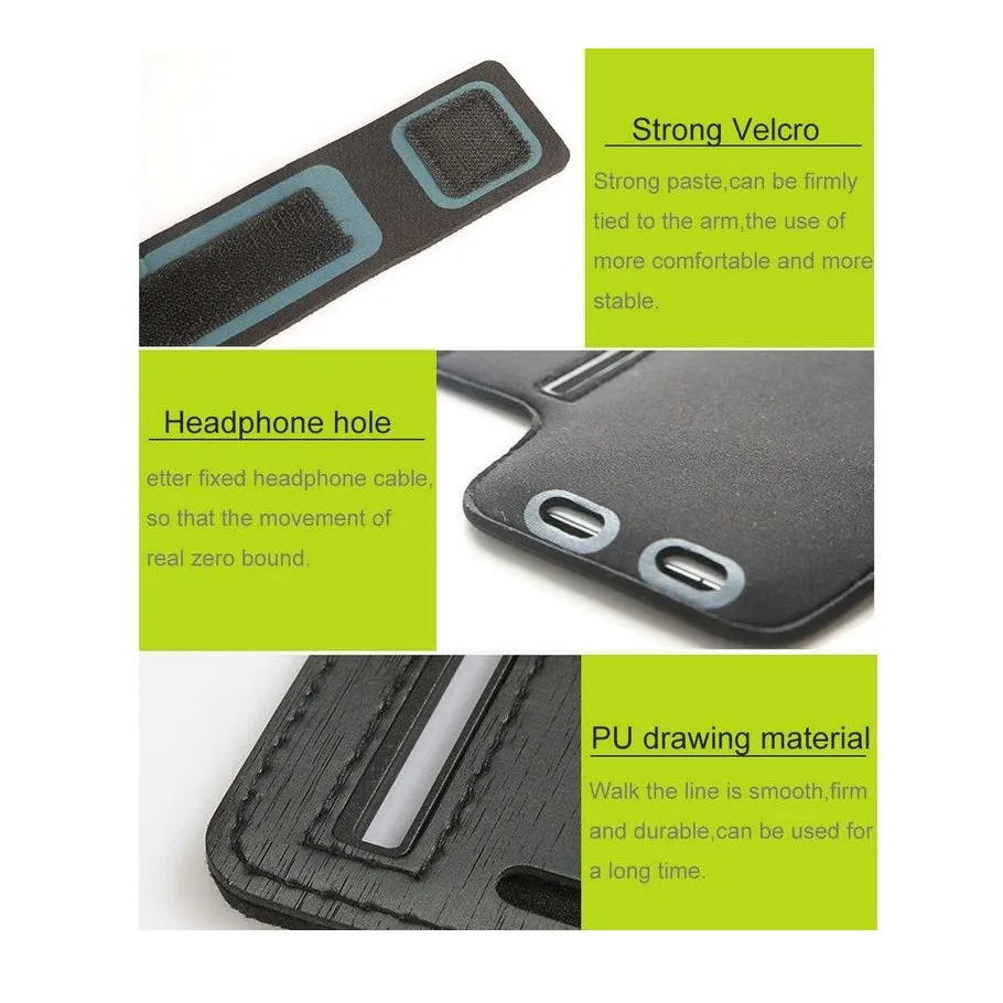 Armband Professional Cover Neoprene Waterproof Light Reflecting Wraparound Sport with Buckle for CAT S52 rugged (2020)