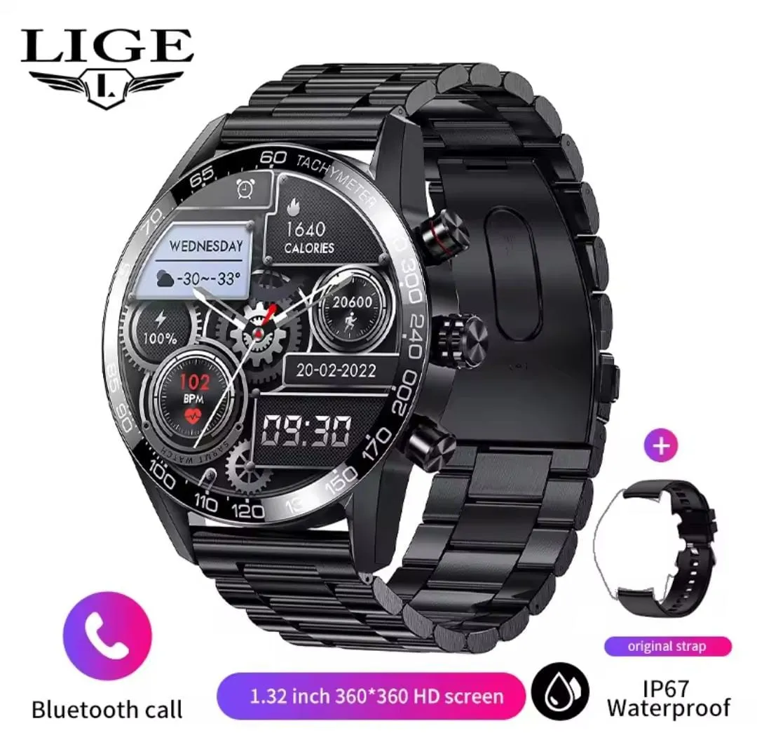 Bluetooth Call IP67 Waterproof Full Touch Smart Bracelet