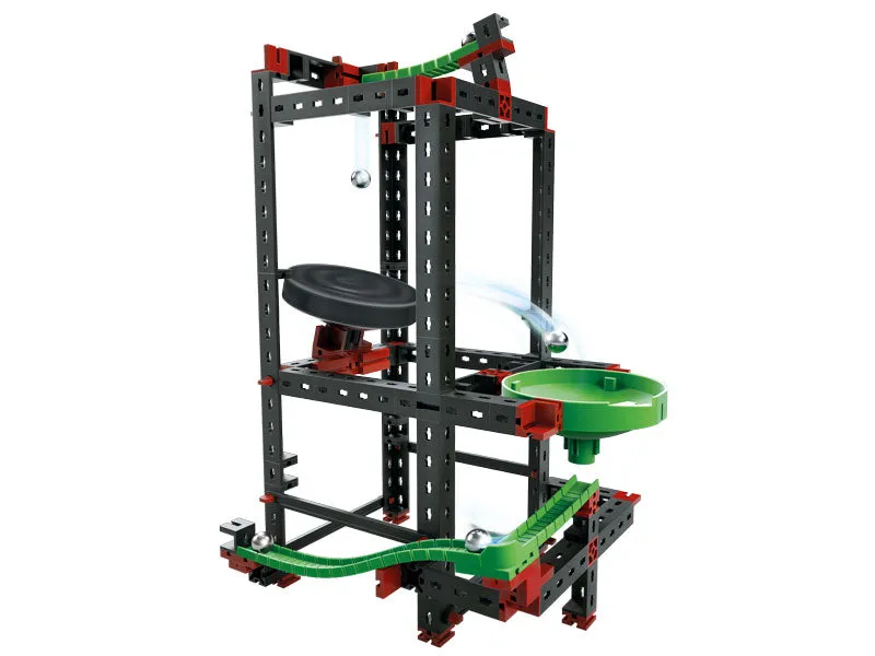 Dynamic Trampoline Marble Run 145pc