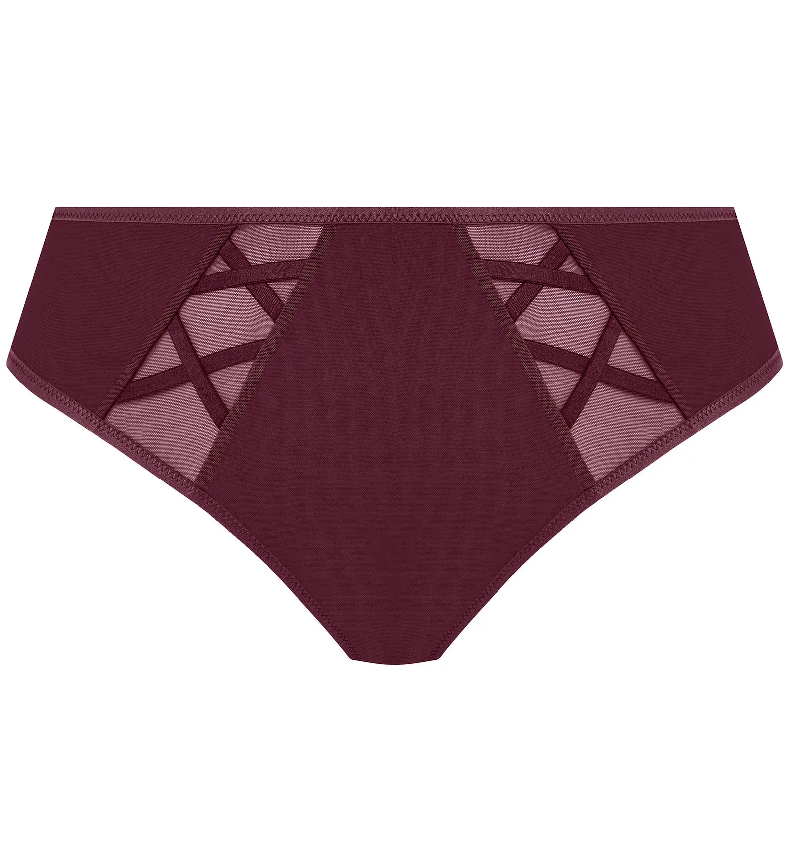 Elomi Sachi Matching Strappy Thong (4367) - Cabernet
