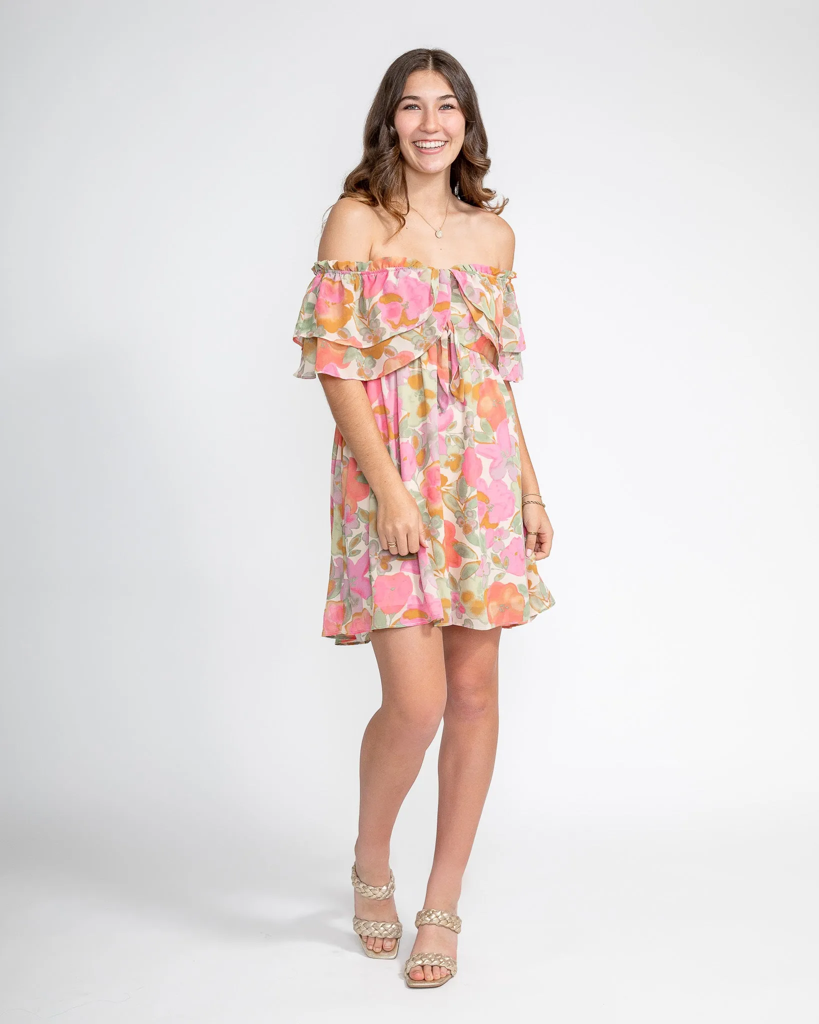 Here Comes the Sun Mini Dress