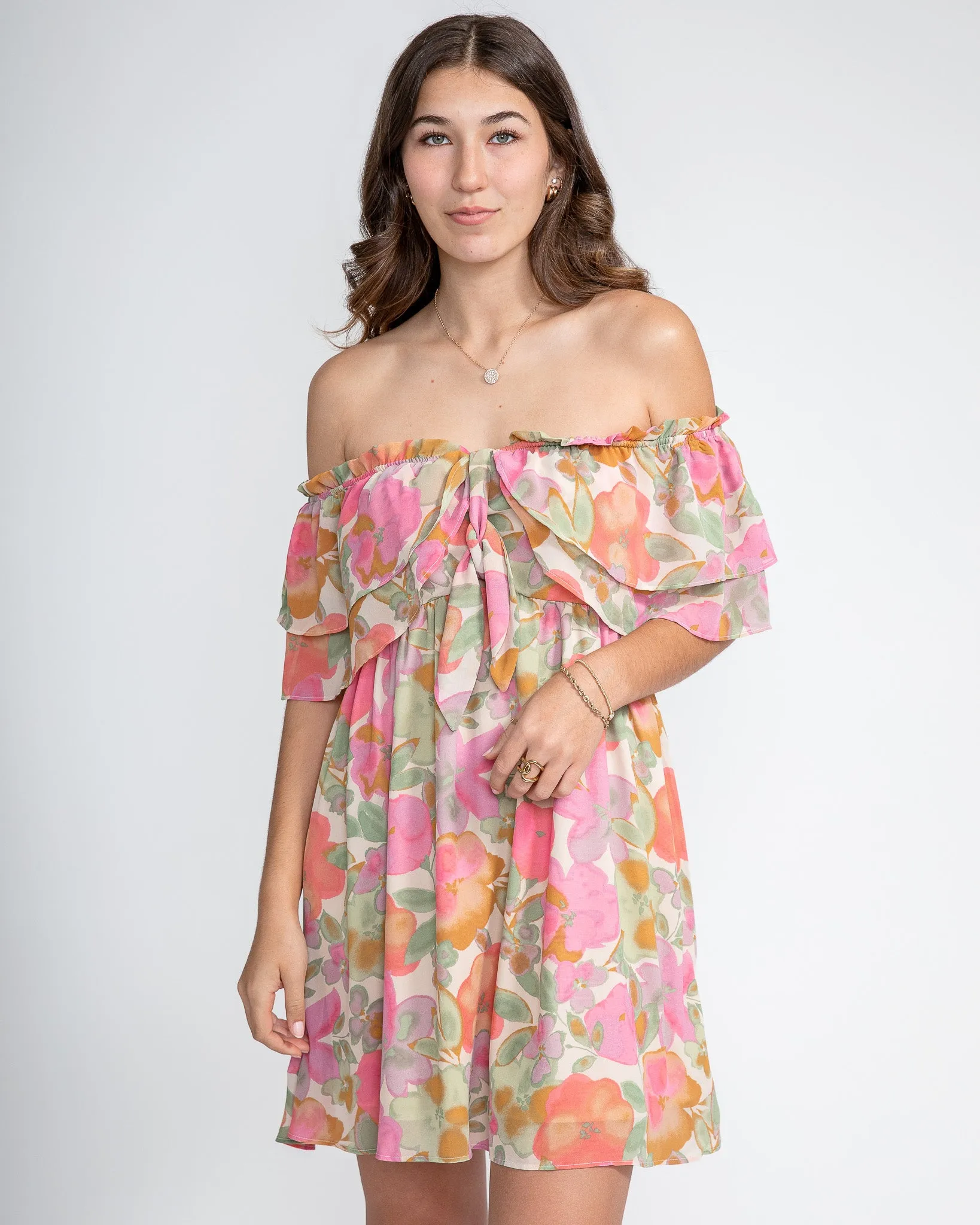 Here Comes the Sun Mini Dress