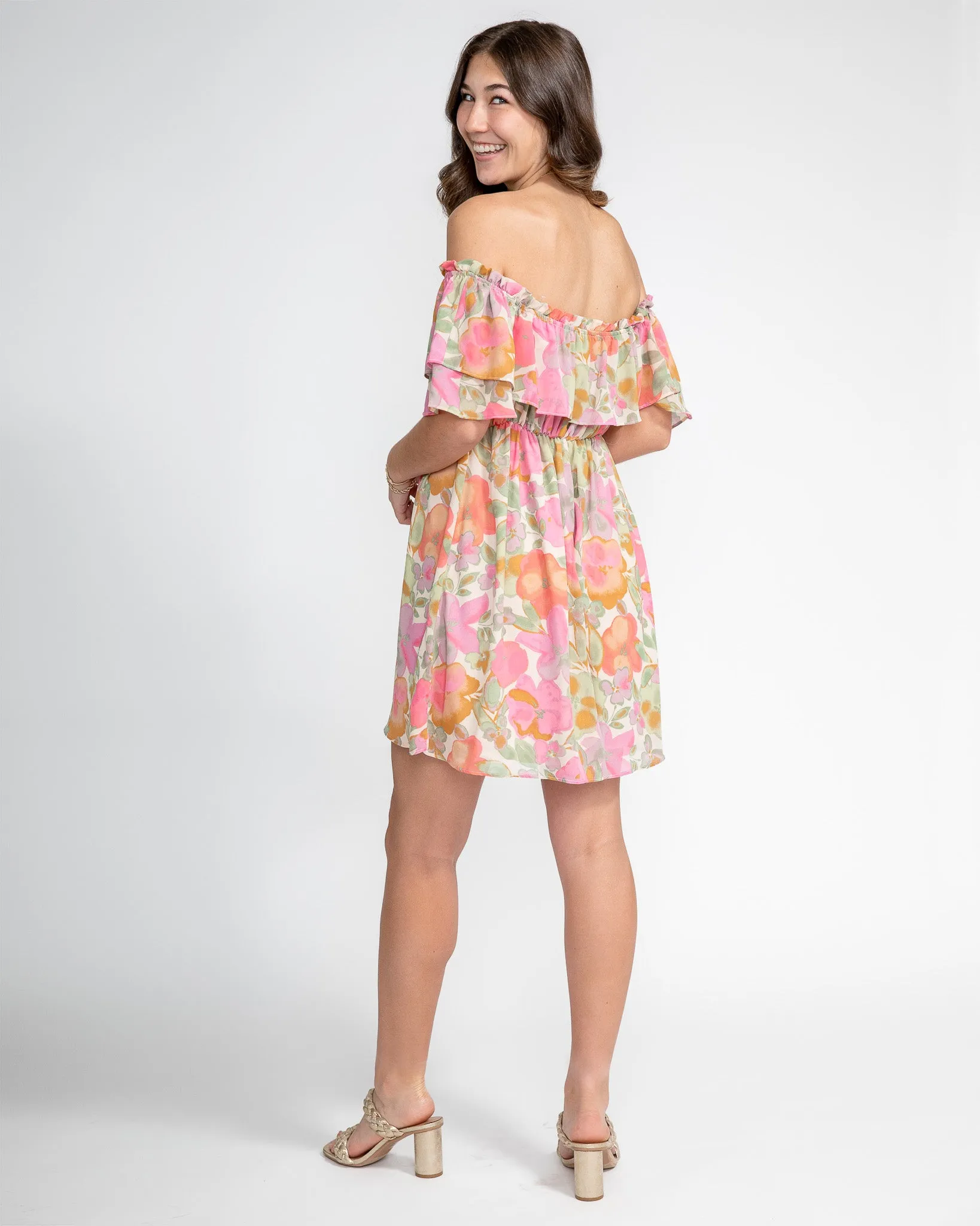 Here Comes the Sun Mini Dress