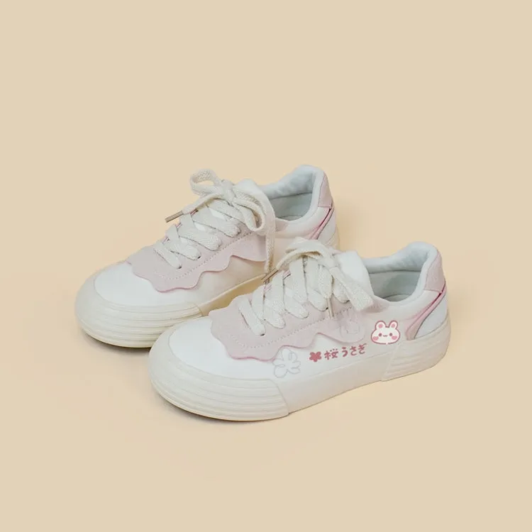Kawaii Pink Japanese-style Sneakers