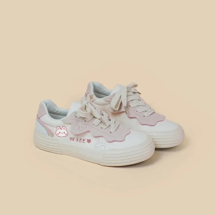 Kawaii Pink Japanese-style Sneakers
