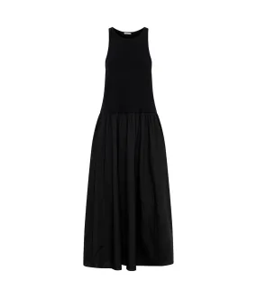 Marlo Sleeveless Maxi Dress in Noir
