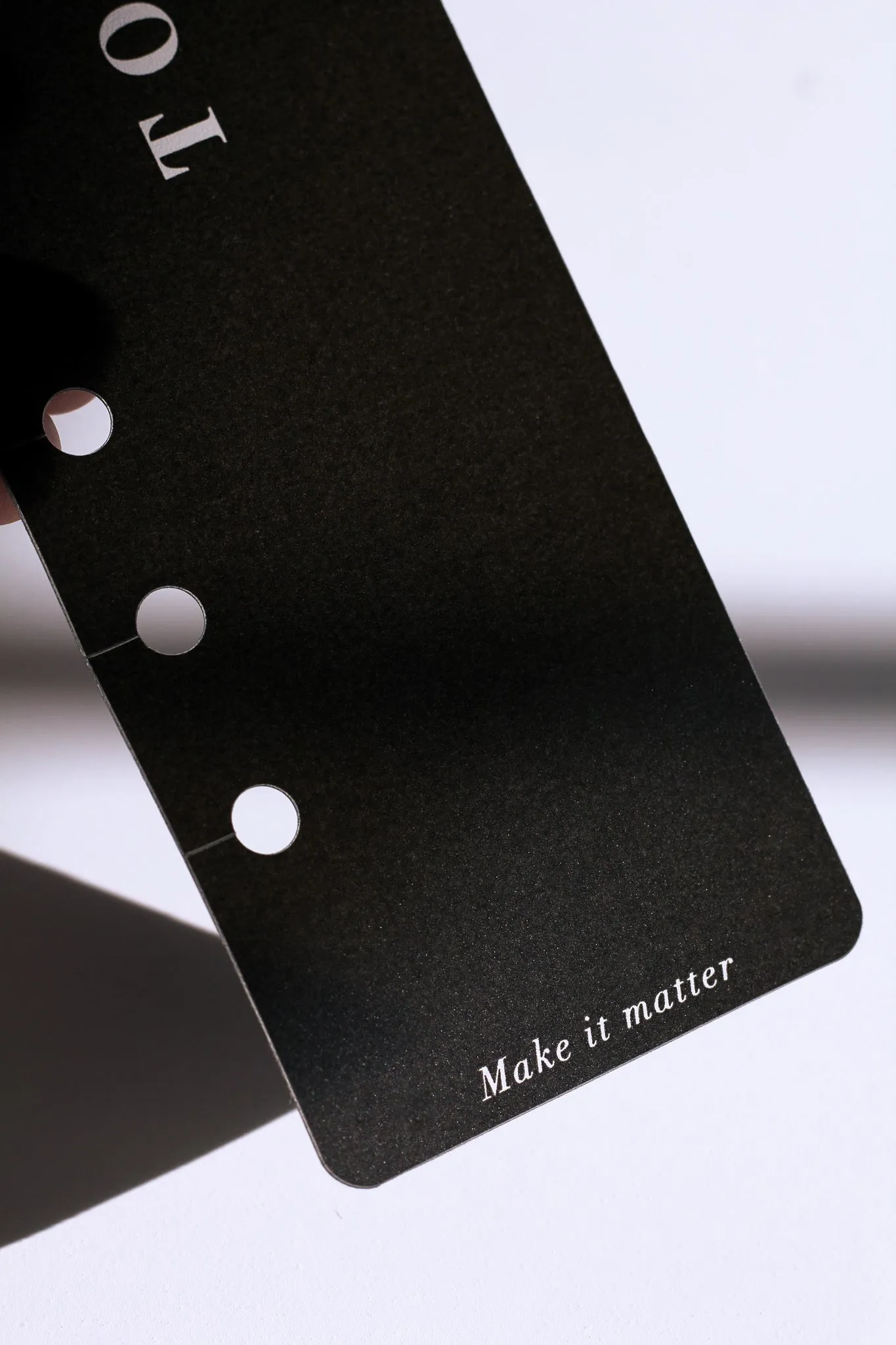 Minimal Planner Page Marker