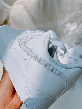 Pearl Wedding Custom Air Force 1