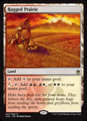 Rugged Prairie Masters 25 #247 MTG Single