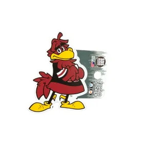 SOUTH CAROLINA GAMECOCKS 3.5" COCKY CROSSED ARMS RUGGED STICKER