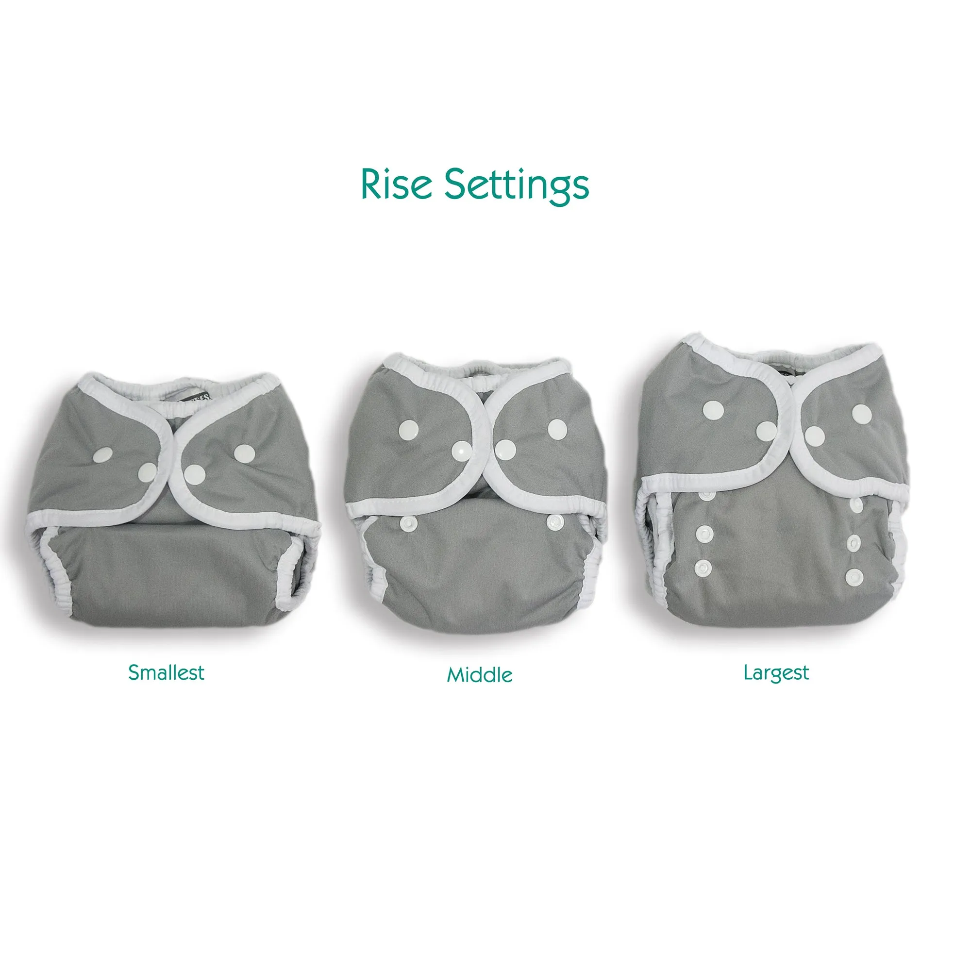 Thirsties Duo Wrap Cover (Snap Closure)