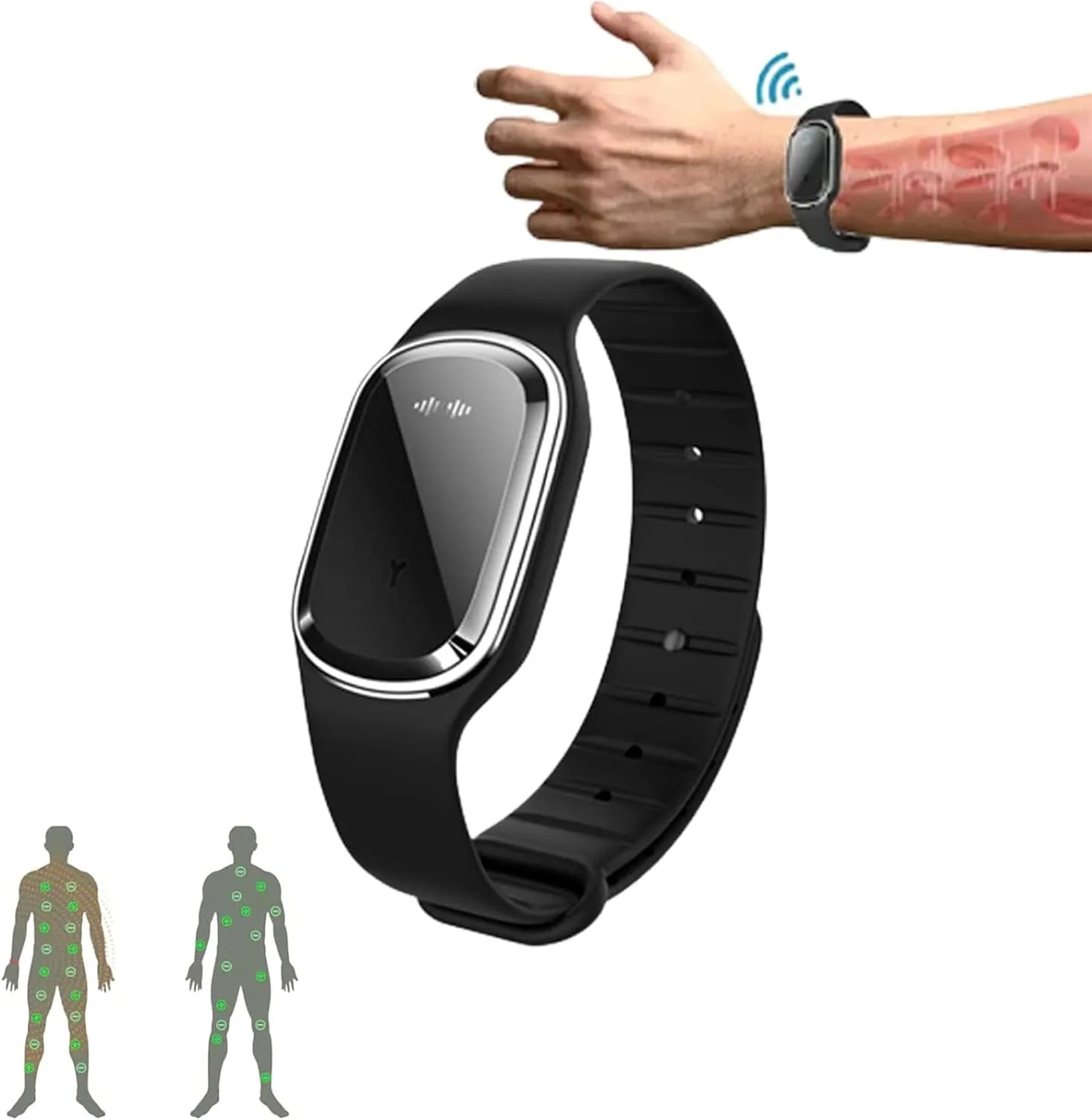 Ultrasonic Anti Mosquito Insect Pest Bug Repellent Wrist Watch Bracelet Repeller